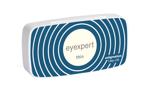 Eyexpert Eyexpert Thin (1 day toric for astigmatism) Daily 30 lenses per box, per eye