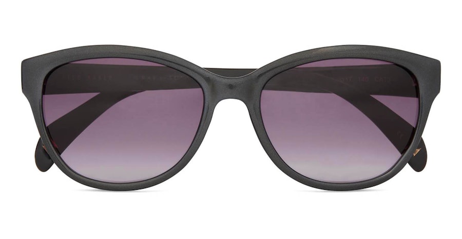 Ted Baker Amie TB 1605 (001) Sunglasses Grey / Black