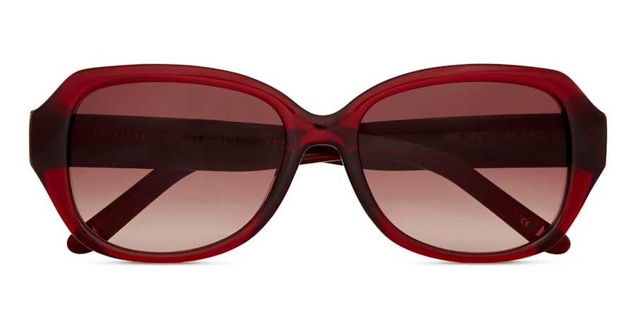 Ted Baker Mae TB 1606 Women's Sunglasses Brown / Burgundy