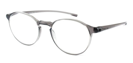 MR3101 80 BC Blue Light Filter Non-Prescription Glasses Transparent / Grey