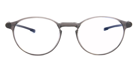MR3101 80 BC Blue Light Filter Non-Prescription Glasses Transparent / Grey