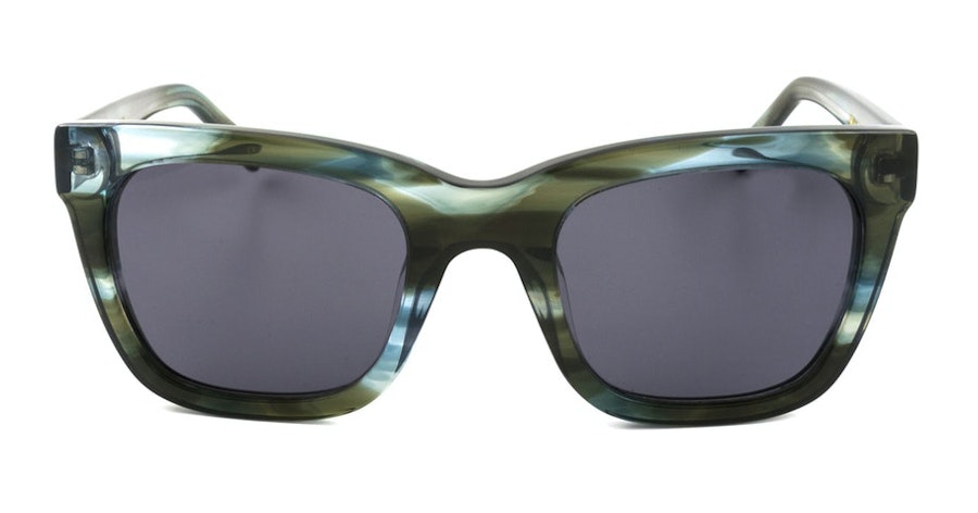 Whistles Aria WHS023 (GRN) Sunglasses Grey / Green