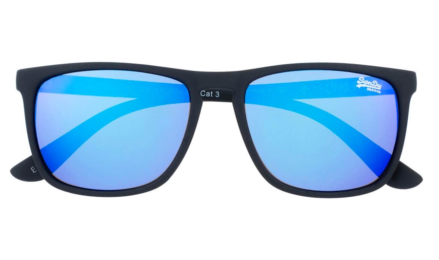 Superdry Shockwave SDS 187 (187) Sunglasses Blue / Black