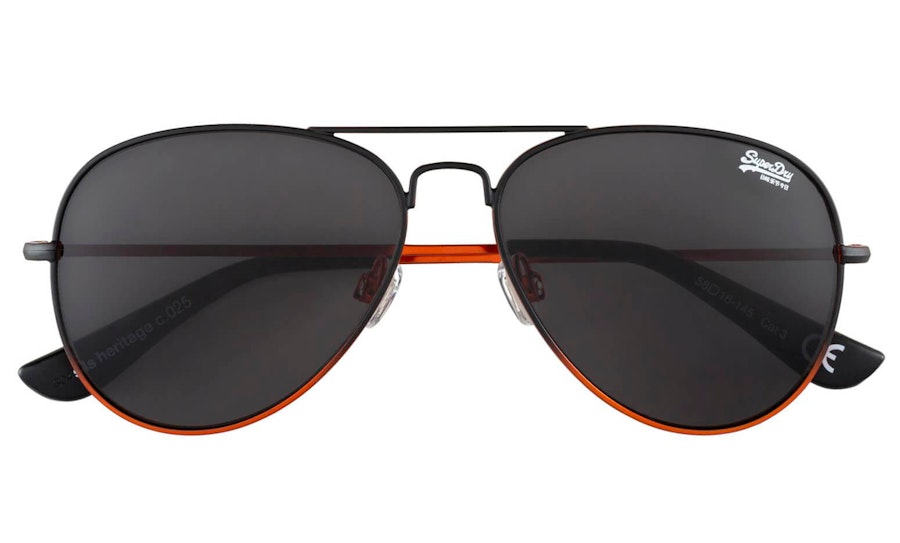 Superdry Heritage SDS 025 (025) Sunglasses Grey / Black