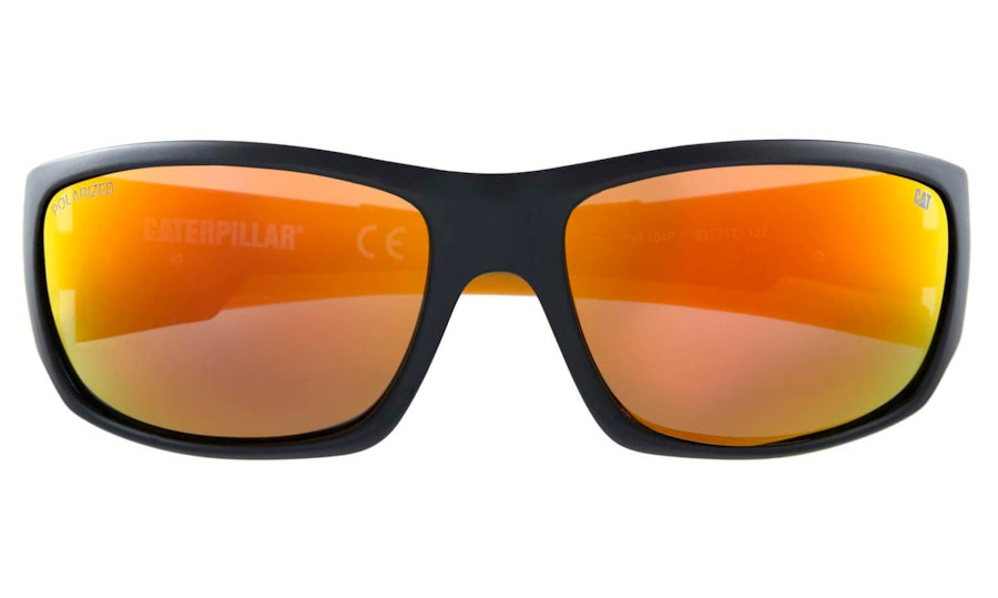 Caterpillar Coffer 104P Men's Sunglasses Gold / Black