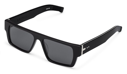 Cut Six (BK-BK) Sunglasses Grey / Black