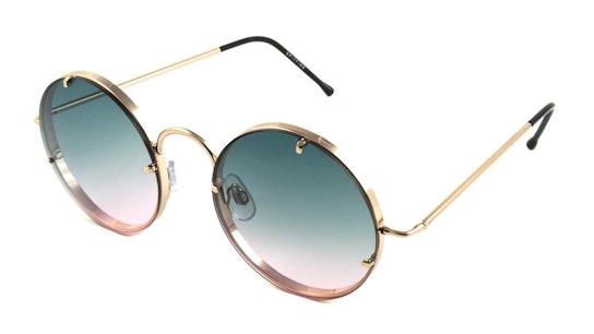 Poolside (Gold) Sunglasses Blue / Gold