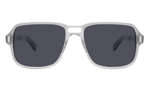 Cut Fourteen (CL-BK) Sunglasses Grey / Transparent
