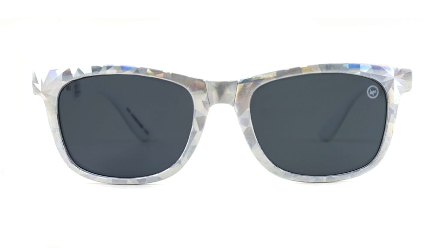Hype Folder Children's Sunglasses Blue/Silver