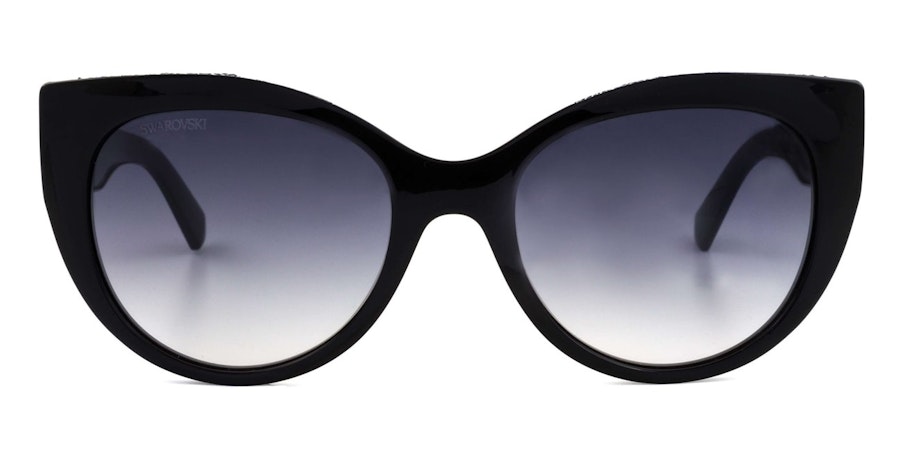 Swarovski SK 0202 Women's Sunglasses Grey/Black