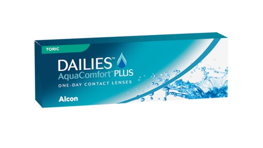 Dailies Dailies AquaComfort Plus (1 day toric for astigmatism) Daily 30 lenses per box, per eye