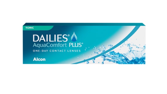Dailies AquaComfort Plus Dailies AquaComfort Plus (1 day toric for astigmatism) Daily 30 lenses per box, per eye