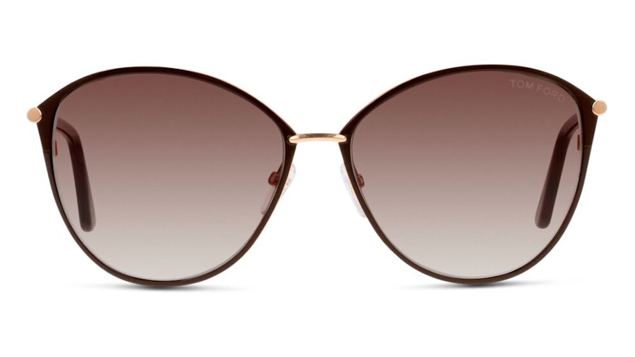 Tom Ford Penelope FT 320 (28F) Sunglasses Brown / Brown