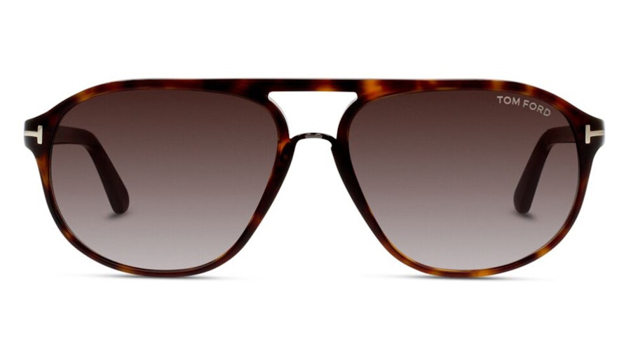 Tom Ford Jacob FT 447 (52B) Sunglasses Grey / Havana