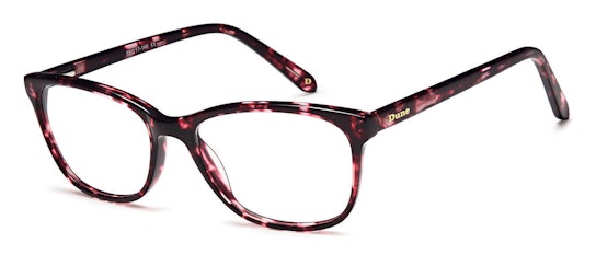 12 (Pink) Glasses Transparent / Pink