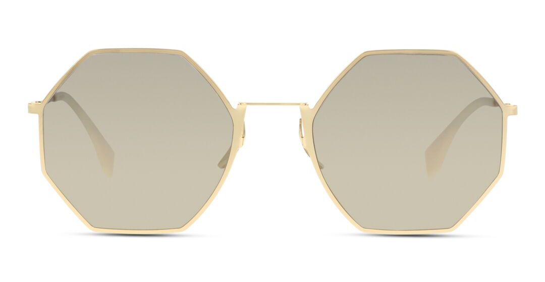 Fendi FF 0292/S Gold Unisex Sunglasses 