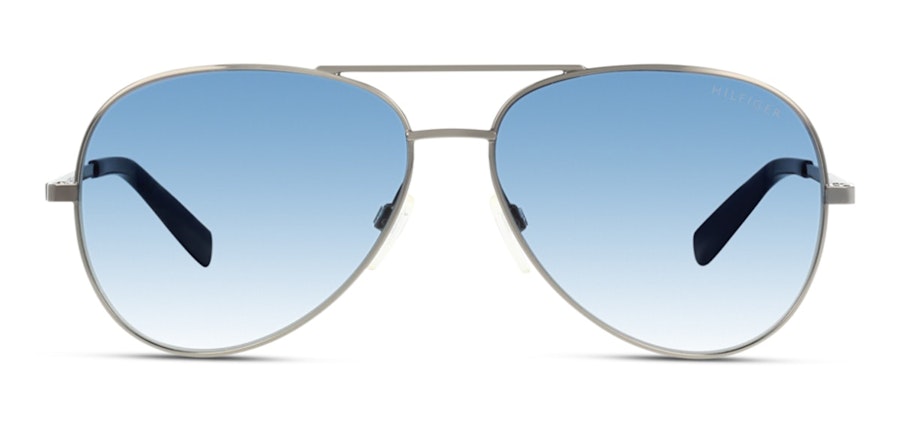 Tommy Hilfiger TH 1571/S (KJ1) Sunglasses Blue / Silver