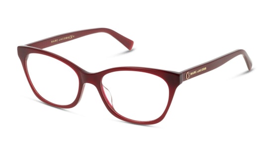 MARC 379 (LHF) Glasses Transparent / Burgundy