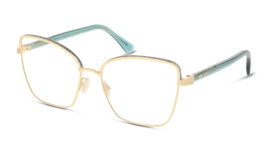 JC 266 (Large) (J5G) Glasses Transparent / Gold