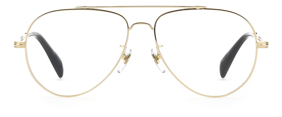 David Beckham Eyewear DB 7013 (Large) (J5G) Glasses Gold