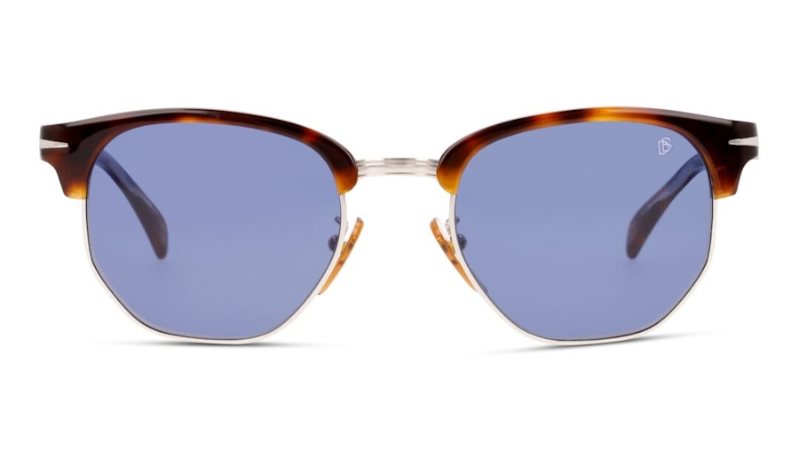 David Beckham Eyewear DB 1002/S (WR9) Sunglasses Blue / Tortoise Shell