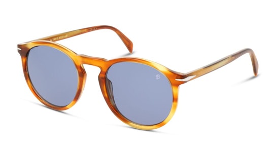 DB 1009/S (EX4) Sunglasses Blue / Tortoise Shell
