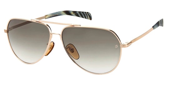 DB 7031/S (F6W) Sunglasses Green / Gold