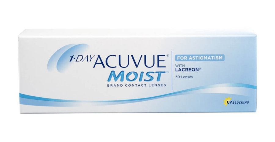 Acuvue 1 Day Moist Contact Lenses for Astigmatism Vision