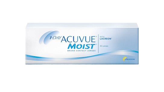 Acuvue Acuvue Moist with LACREON (1 day) Daily 30 lenses per box, per eye