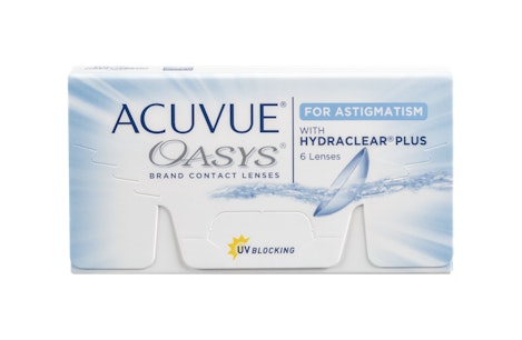 Acuvue Acuvue Oasys with Hydraclear Plus (Toric for astigmatism) Biweekly 6 lenses per box, per eye
