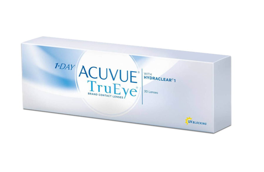 Angle_Left01 Acuvue Acuvue TruEye with Hydraclear (1 day) Daily 30 lenses per box, per eye