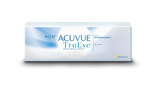 Acuvue Acuvue TruEye with Hydraclear (1 day) Daily 30 lenses per box, per eye