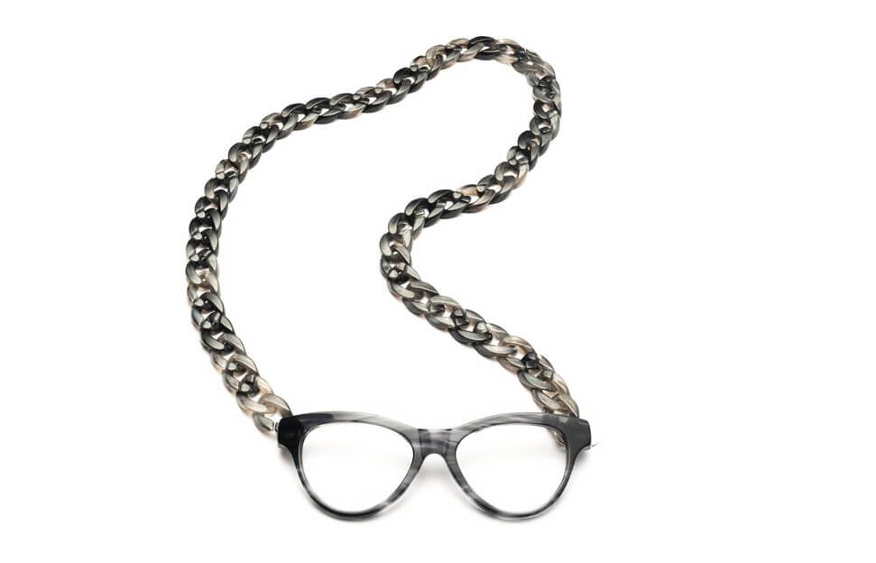 silver glitter eyeglass frames