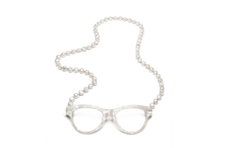 Elements Pearls Classic White 1 00 Necklace Reading Glasses Cotivision Vision Express