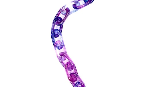 Stella Glasses Chain Purple