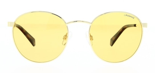 Round Pop PLD 2053/S (L7Q) Sunglasses Gold / Gold
