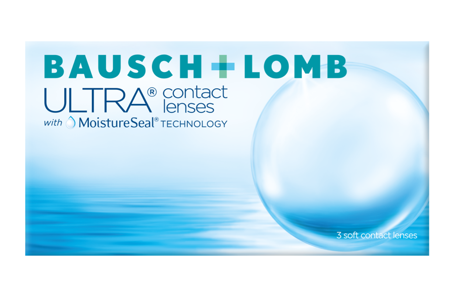 Front Ultra Bausch & Lomb ULTRA Monthly 3 lenses per box, per eye