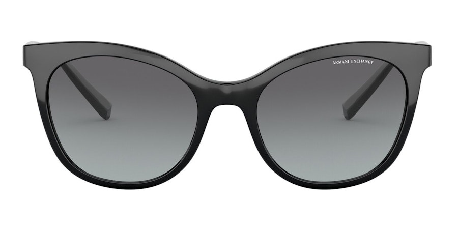 Armani Exchange AX 4094S (81588G) Sunglasses Grey / Black