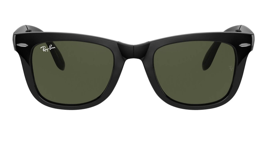 Ray-Ban Folding Wayfarer RB 4105 (601) Sunglasses Green / Black