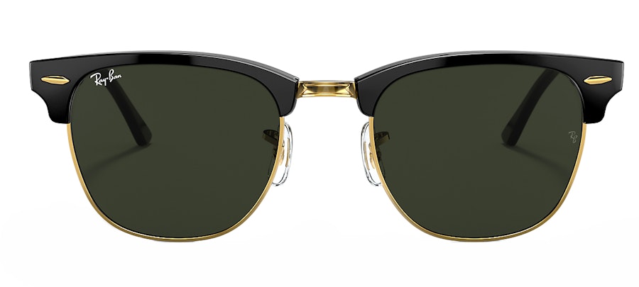 Ray-Ban Club Master RB 3016 (W0365) Sunglasses Green / Black