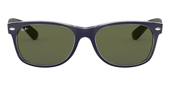 New Wayfarer RB 2132 (6188) Sunglasses Green / Green