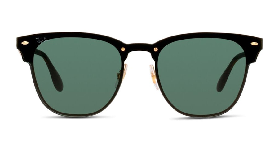 Ray-Ban Blaze Clubmaster RB 3576N (043/71) Sunglasses Green / Black