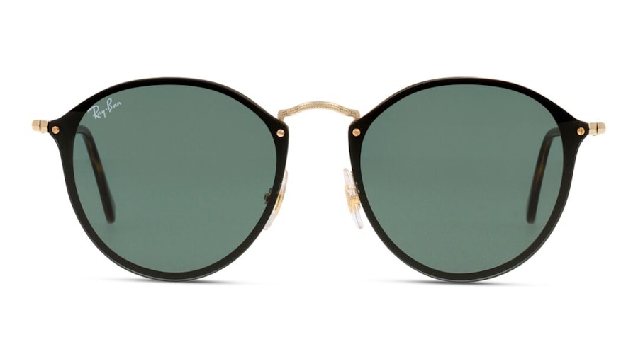 Ray-Ban Blaze Round RB 3574N Men's Sunglasses Green / Gold