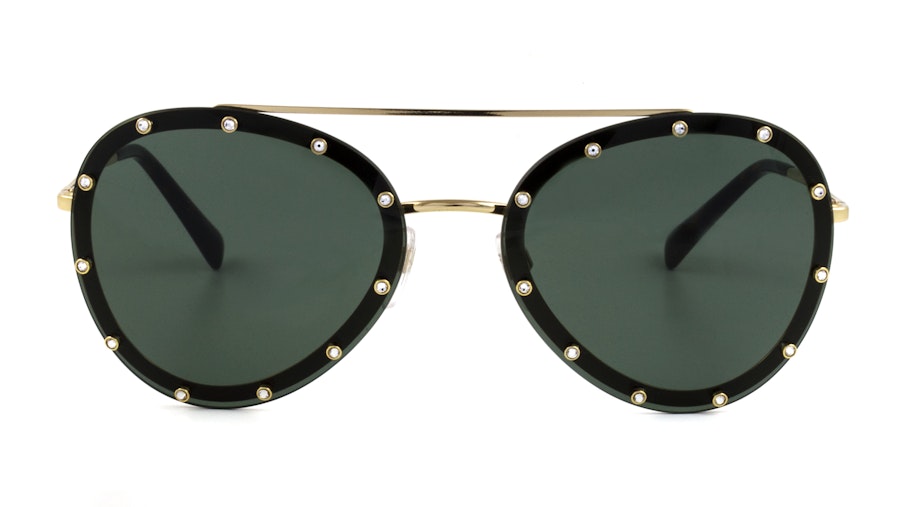 Valentino VA 2013 (300271) Sunglasses Green / Gold