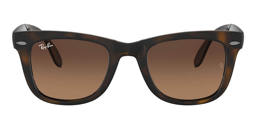 Ray-Ban Folding Wayfarer RB 4105 Tortoise Shell Men's Sunglasses ...