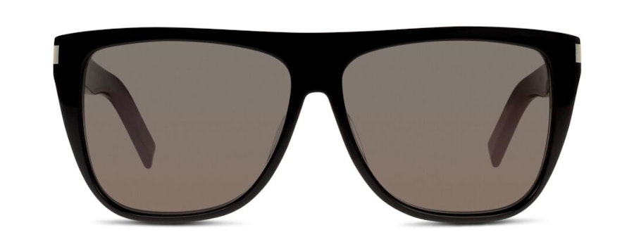 Saint Laurent SL 1 002 (002) Sunglasses Grey / Black