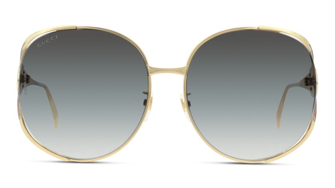 Gucci GG 0225S Gold Women's Sunglasses | Vision Express
