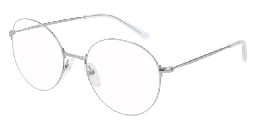 Balenciaga BB 0035O Men's Glasses Silver