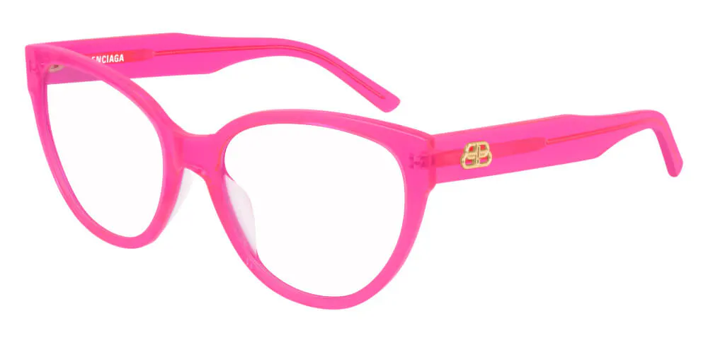 pink balenciaga glasses