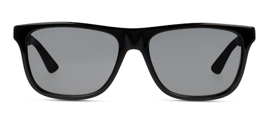 GG 0687S (001) Sunglasses Grey / Black